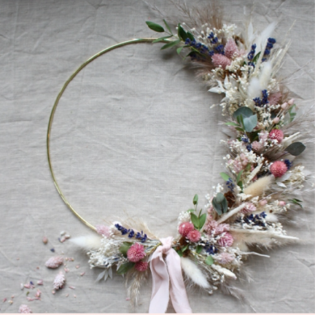 Beautiful Everlasting Dried Floral Wreaths